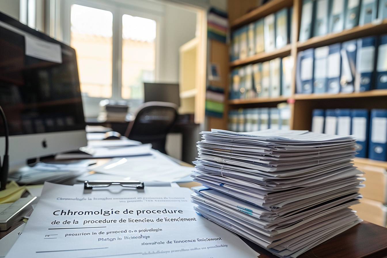 Chronologie de la Procédure de Licenciement