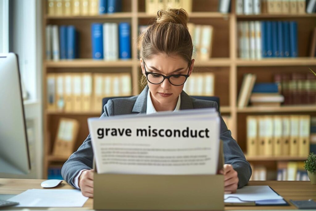 Faute grave : constituer le dossier