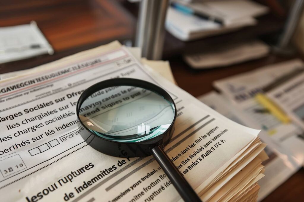 Les charges sociales sur les indemnités de rupture