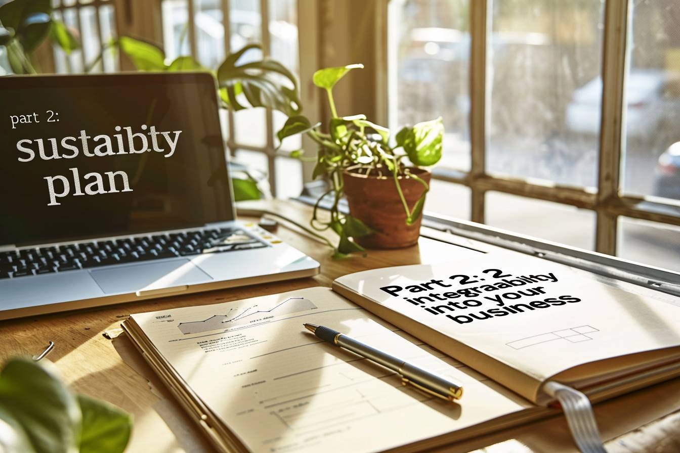 Partie 2 : Étapes pour Intégrer la Durabilité dans Votre Business Plan