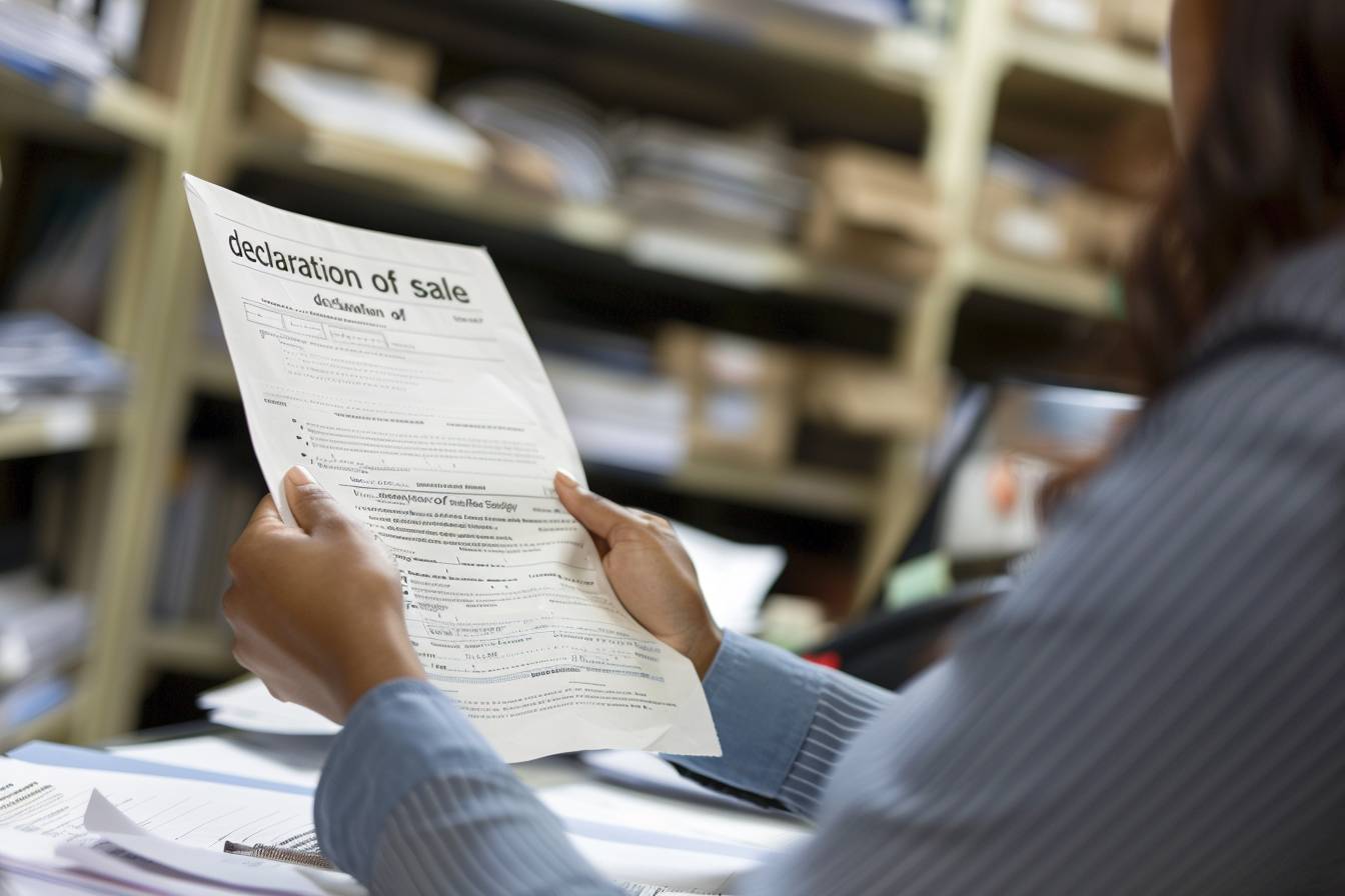 Comprendre la Déclaration de Vente d&rsquo;Une Entreprise