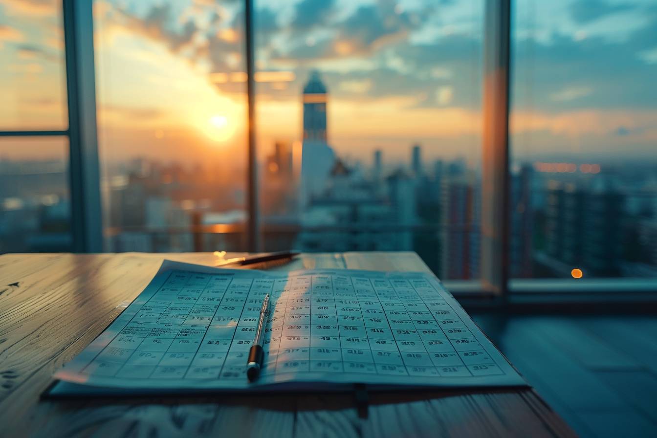Construction d’un Planning Financier Efficace pour la Reprise d’Entreprise Construction d’un Planning Financier Efficace pour la Reprise d’Entreprise