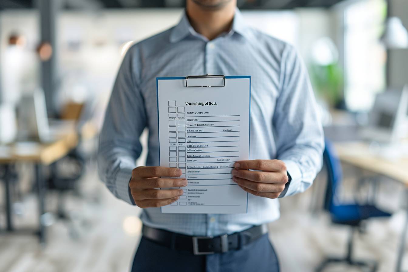 Vérification et Finalisation de la Vente